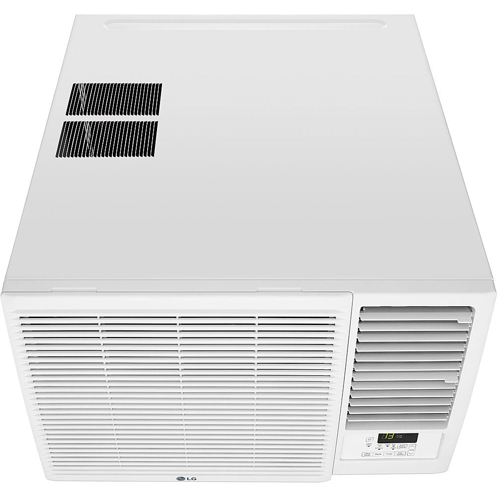 LG - 1,000 Sq. Ft 18,000 BTU Window Mounted Air Conditioner with 12,000 BTU Heater - White_8