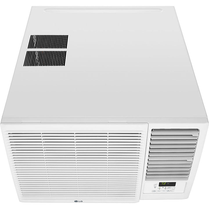 LG - 1,000 Sq. Ft 18,000 BTU Window Mounted Air Conditioner with 12,000 BTU Heater - White_8