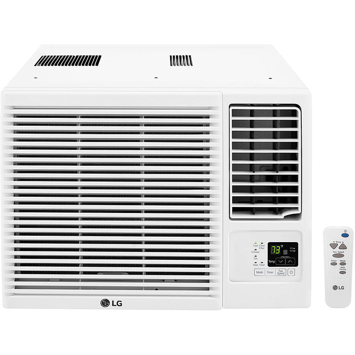LG - 1,000 Sq. Ft 18,000 BTU Window Mounted Air Conditioner with 12,000 BTU Heater - White_2