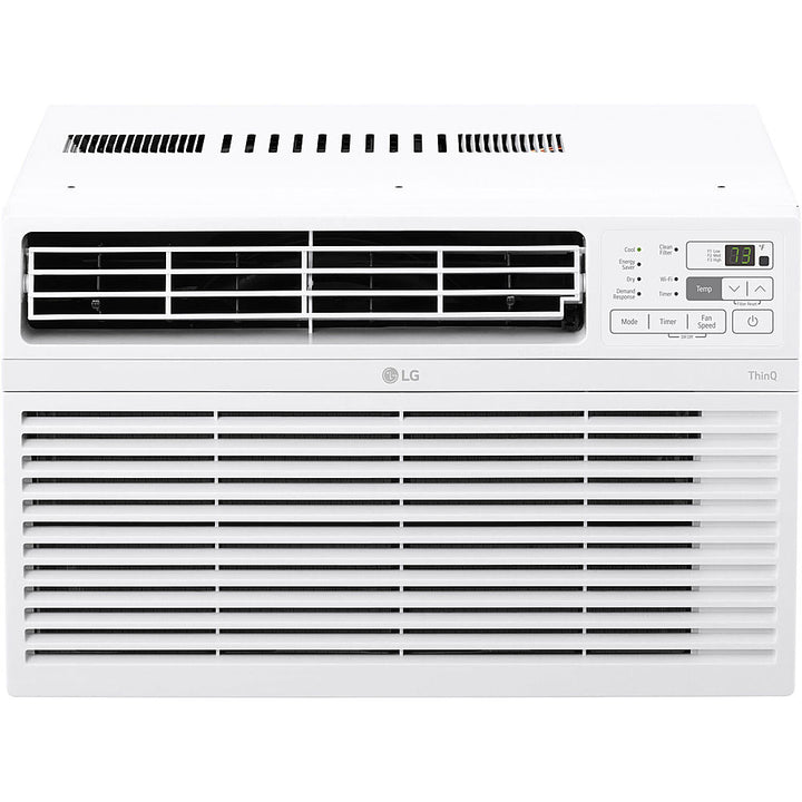 LG - 350 Sq. Ft 8,000 BTU Window Mounted Air Conditioner - White_0