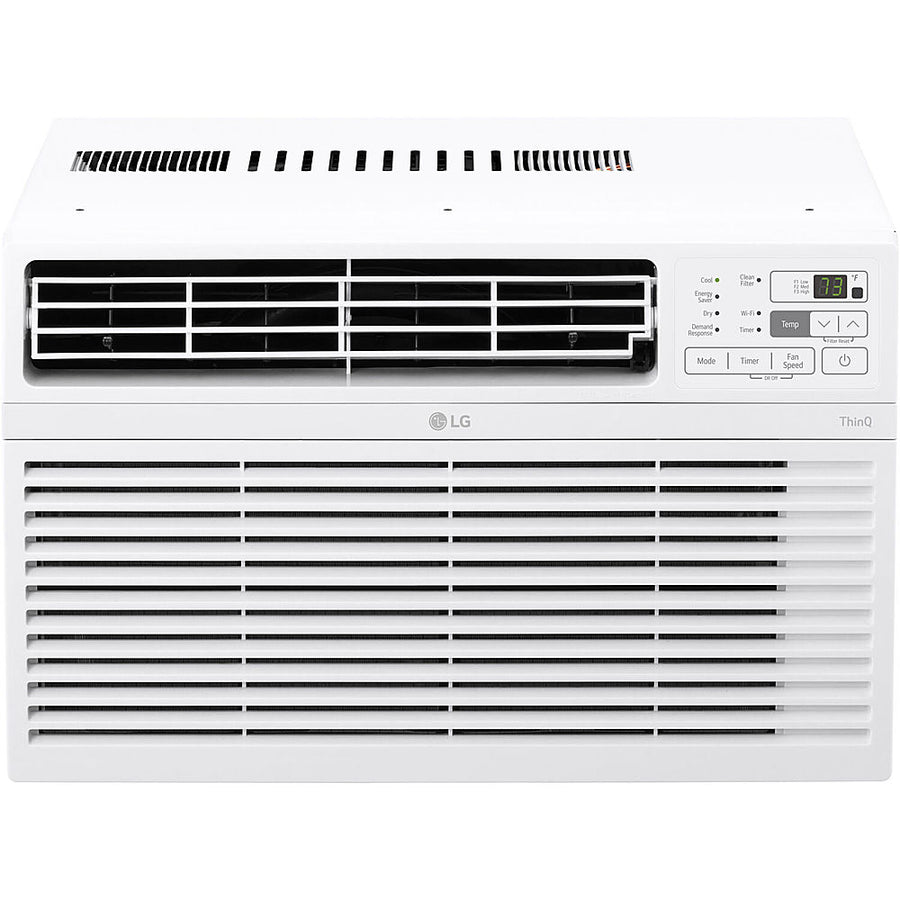 LG - 350 Sq. Ft 8,000 BTU Window Mounted Air Conditioner - White_0