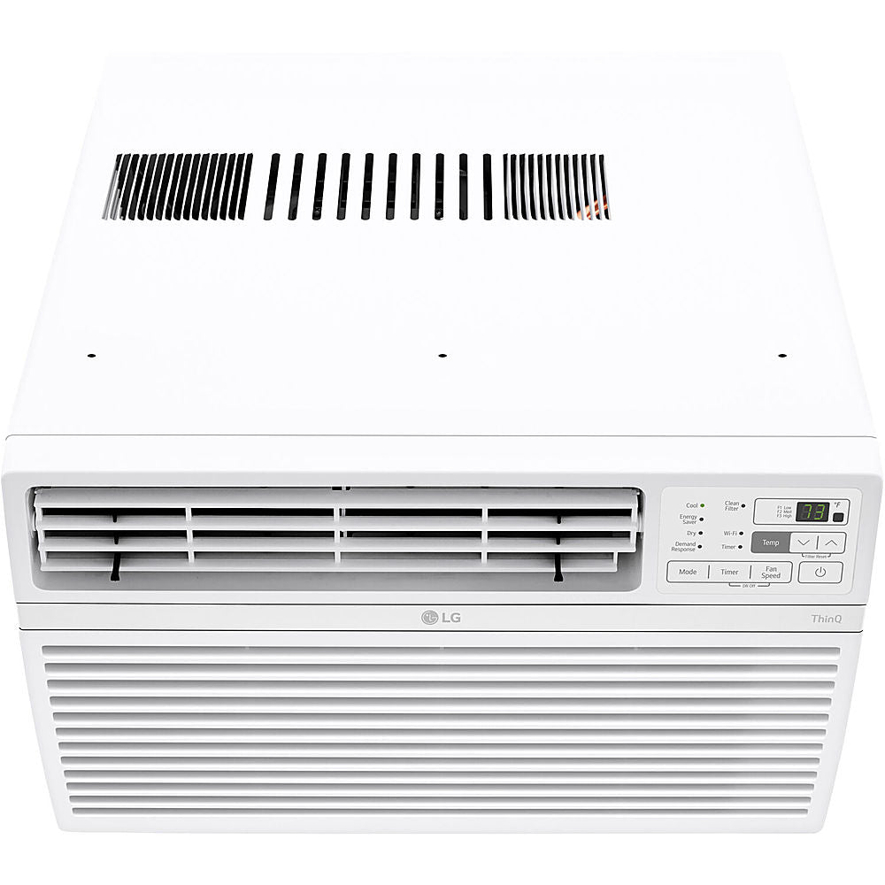 LG - 350 Sq. Ft 8,000 BTU Window Mounted Air Conditioner - White_8