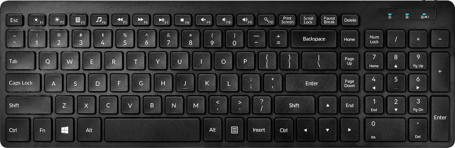 Insignia™ - Full-size Bluetooth Scissor Switch Keyboard - Black_0