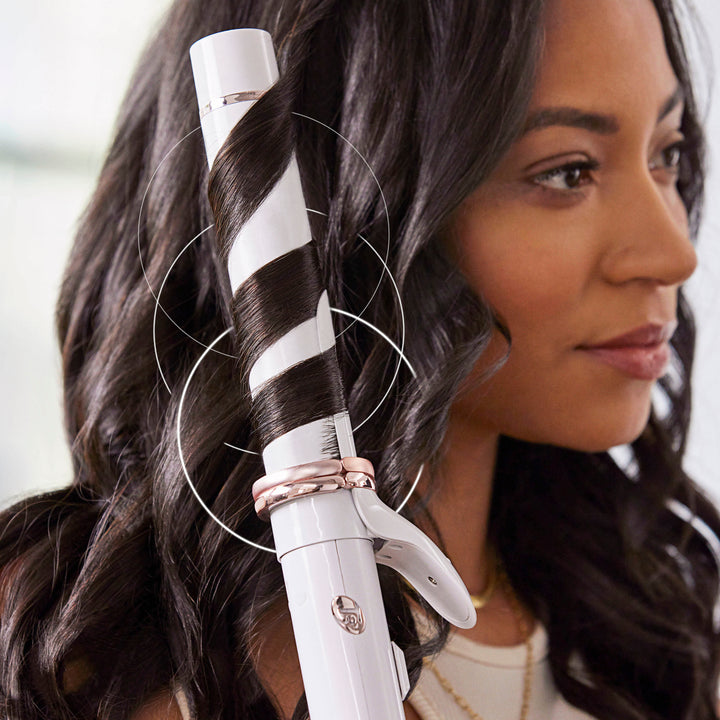 T3 - CurlWrap 1.25" automatic rotating curling iron with long barrel_5