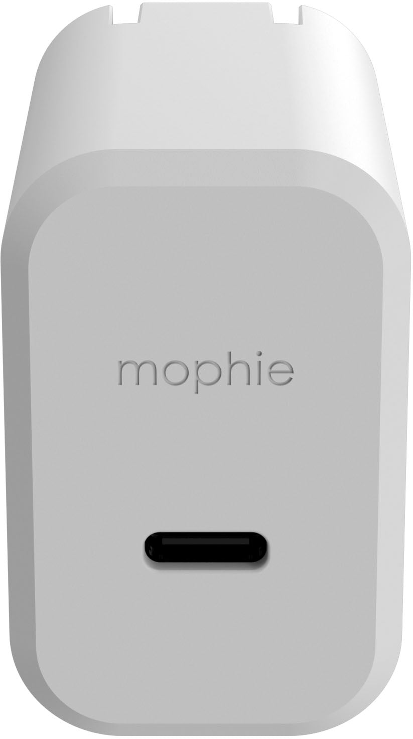 ZAGG - mophie New Phone Essentials Kit: 360 Protection + Fast, Compact Power for Apple iPhone 15 Pro Max - Clear/White_5