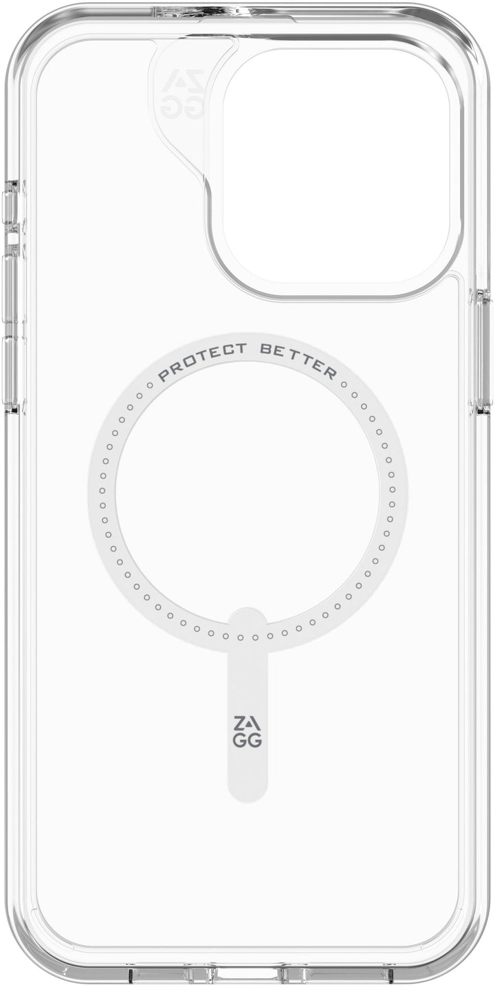 ZAGG - mophie New Phone Essentials Kit: 360 Protection + Fast, Compact Power for Apple iPhone 15 Pro Max - Clear/White_1