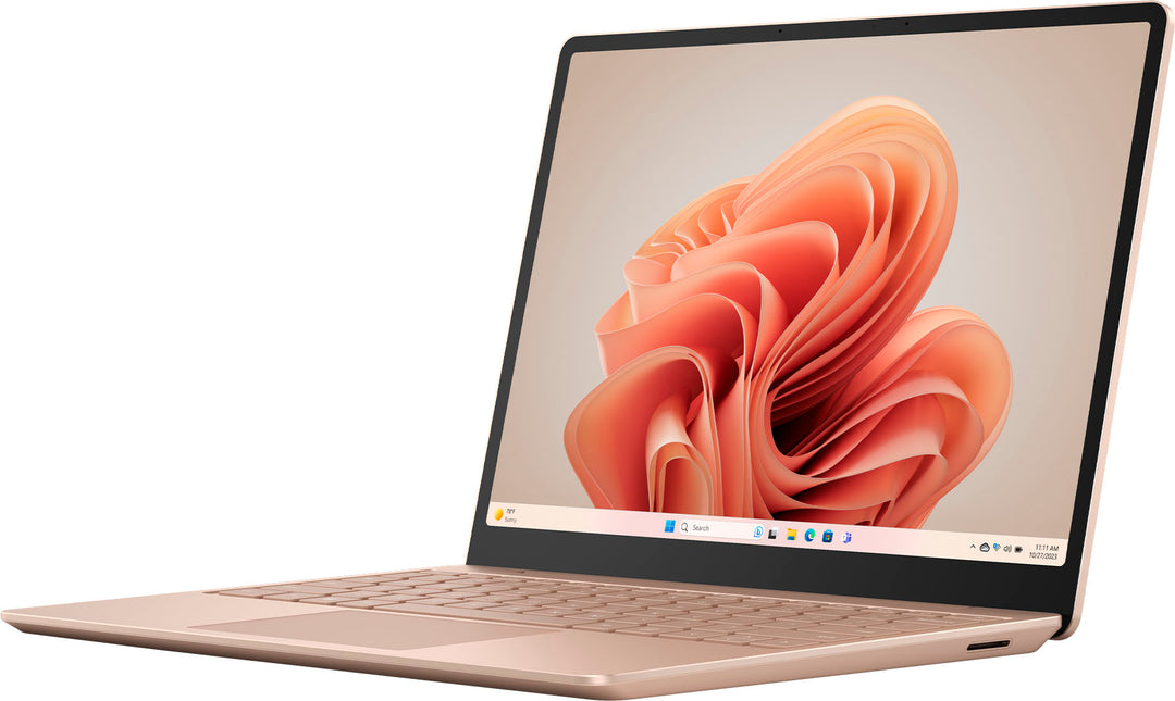 Microsoft - Surface Laptop Go 3 12.4" Touch-Screen - Intel Core i5 with 8GB Memory - 256GB SSD (Latest Model) - Sandstone_2