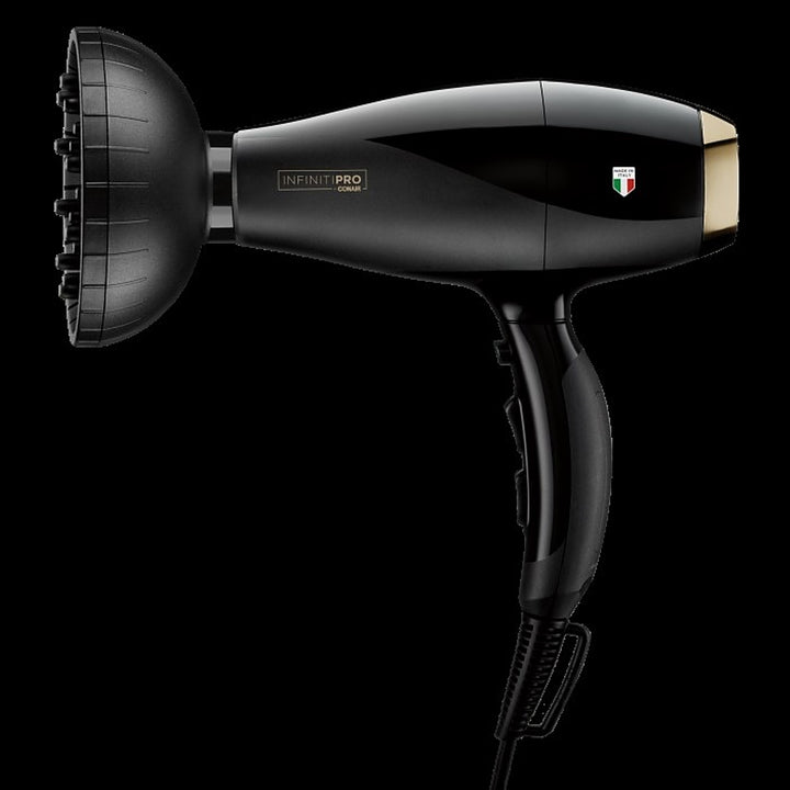 Conair - InfinitiPRO Italian Performance ArteBella Hair Dryer - Black_3