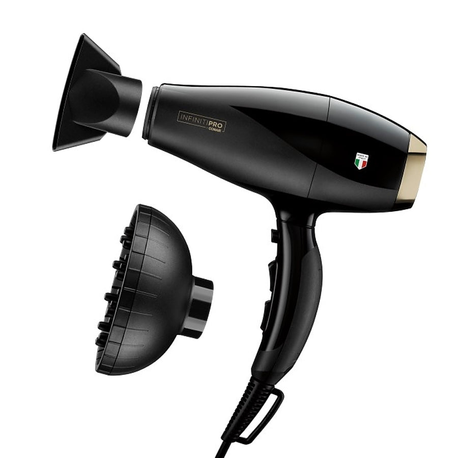 Conair - InfinitiPRO Italian Performance ArteBella Hair Dryer - Black_0