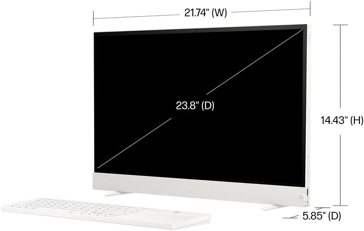 HP - Envy Move 23.8" QHD Touch-Screen Portable All-in-One - Intel Core i5 - 8GB Memory - 512GB SSD - Shell White_4