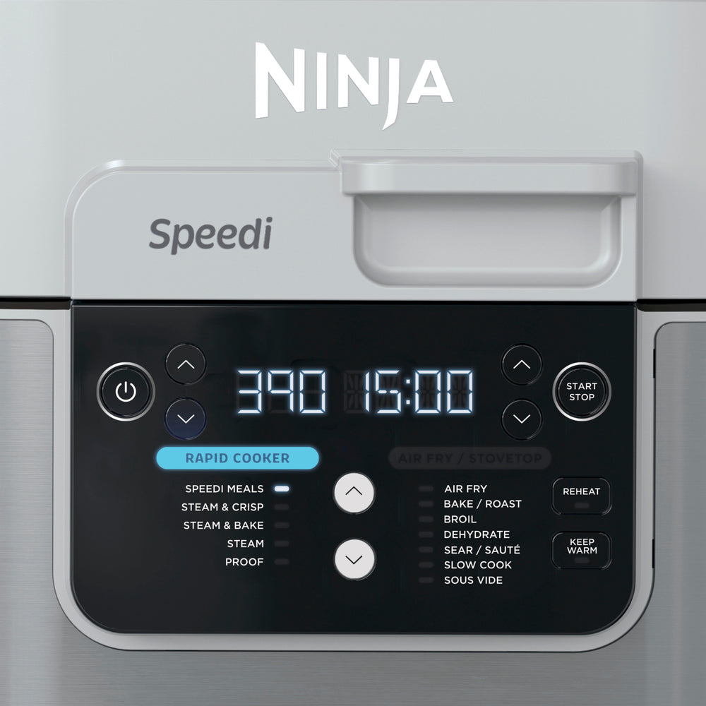 Ninja - Speedi Rapid Cooker & Air Fryer, 6-QT Capacity, 14-in-1 Functionality, 15-Minute Meals All In One Pot - Sea Salt Grey_1