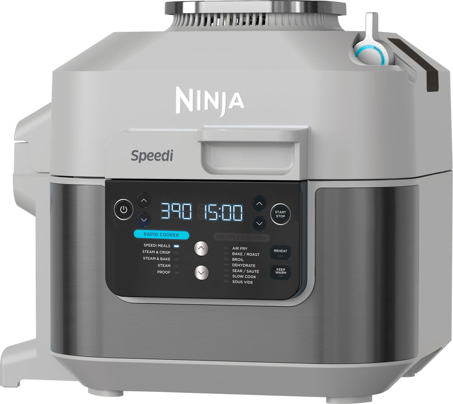 Ninja - Speedi Rapid Cooker & Air Fryer, 6-QT Capacity, 14-in-1 Functionality, 15-Minute Meals All In One Pot - Sea Salt Grey_0