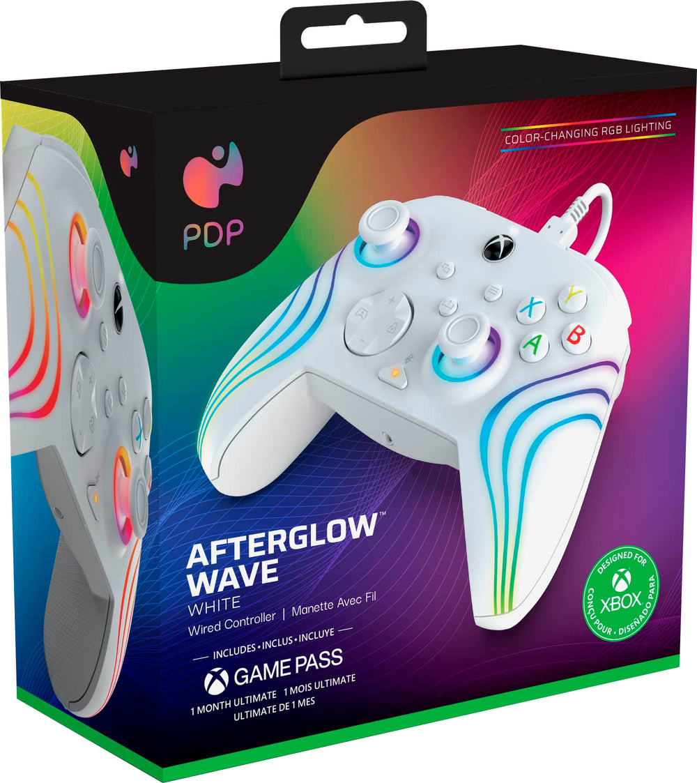 PDP - Afterglow Wave Wired Controller: White - White_1