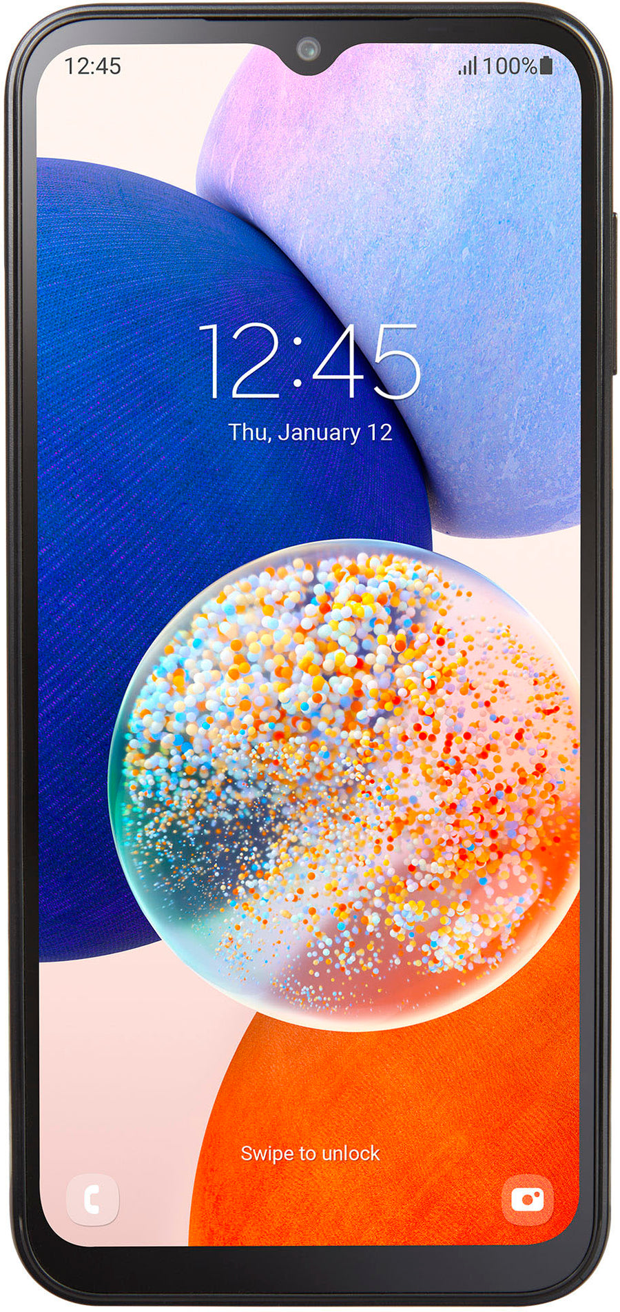 Total by Verizon - Samsung Galaxy A14 S146VL 5G 64GB Prepaid - Black_0