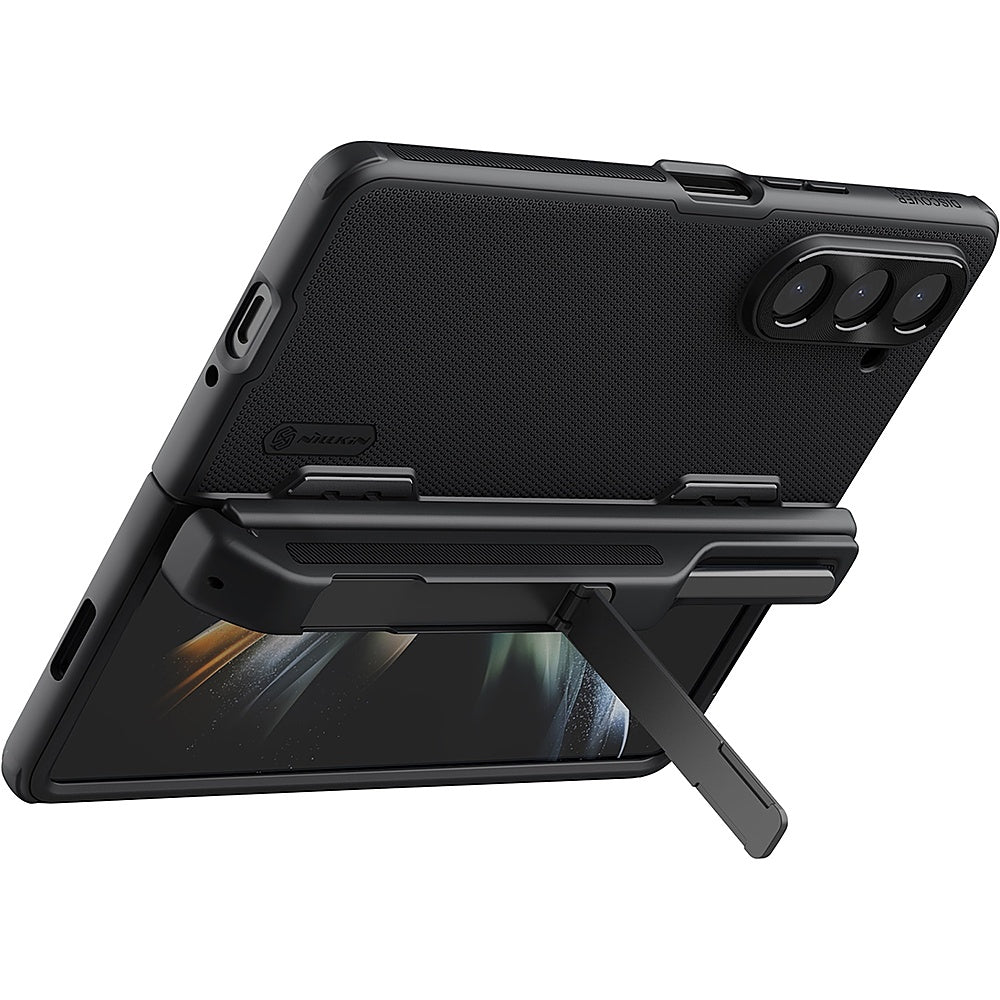 SaharaCase - GRIP Series with Kickstand and Stylus Compatibility Case for Samsung Galaxy Z Fold5 - Black_7