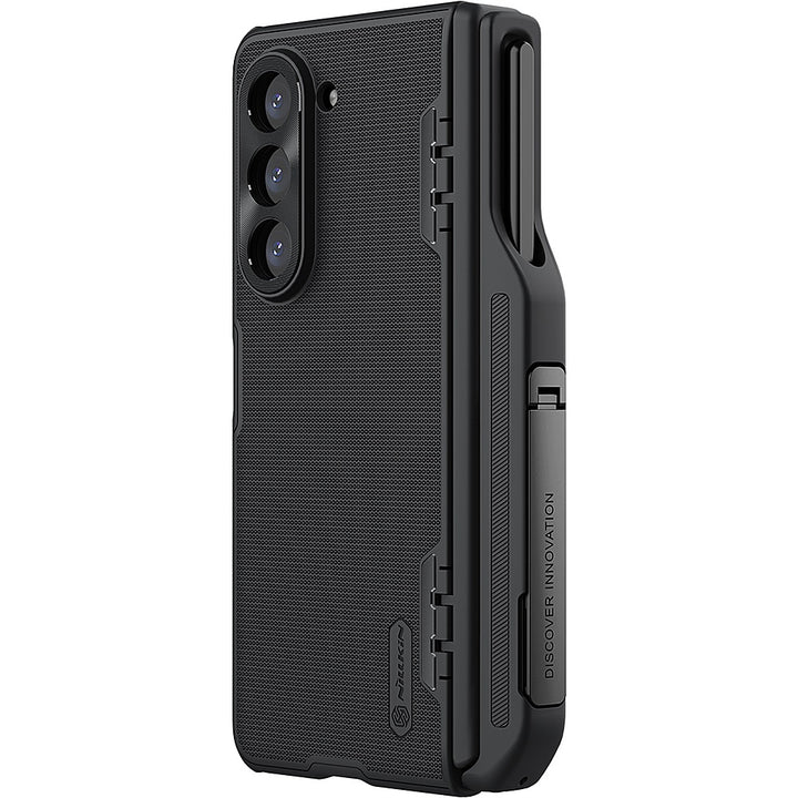 SaharaCase - GRIP Series with Kickstand and Stylus Compatibility Case for Samsung Galaxy Z Fold5 - Black_5