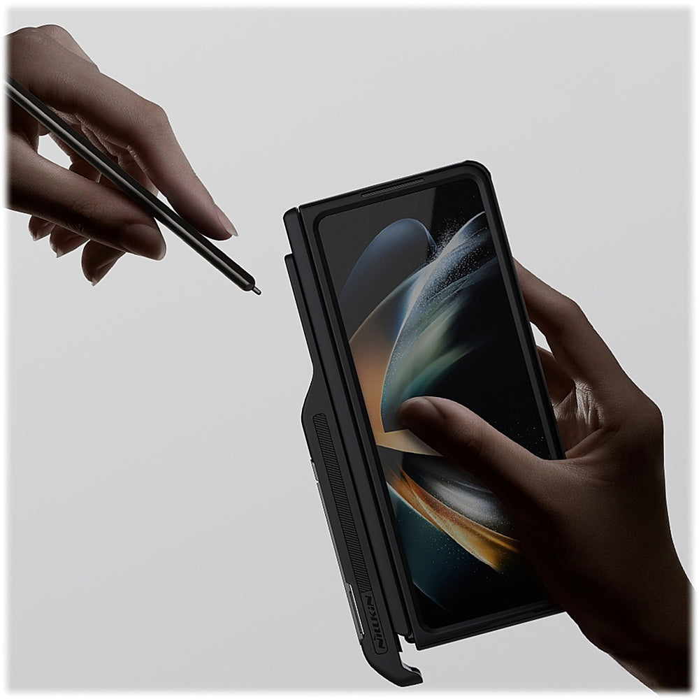 SaharaCase - GRIP Series with Kickstand and Stylus Compatibility Case for Samsung Galaxy Z Fold5 - Black_1