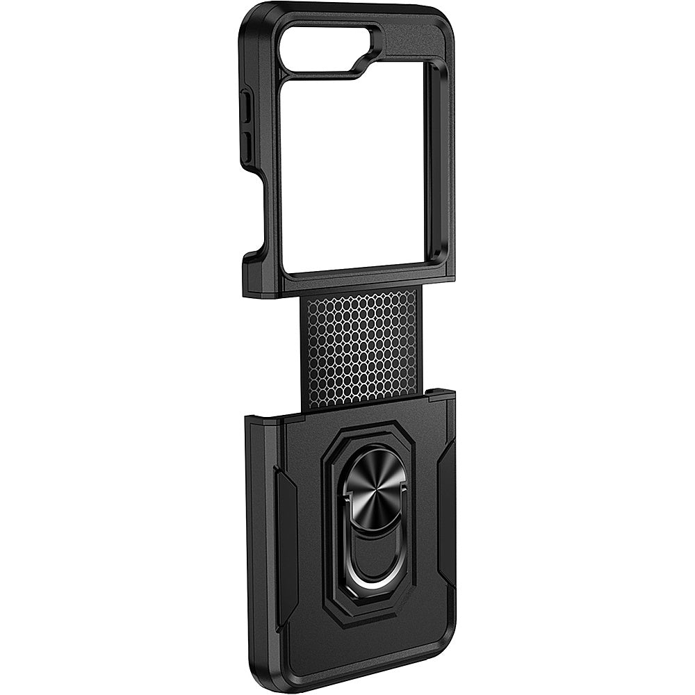 SaharaCase - Heavy Duty Kickstand Case for Samsung Galaxy Z Flip5 - Black_7