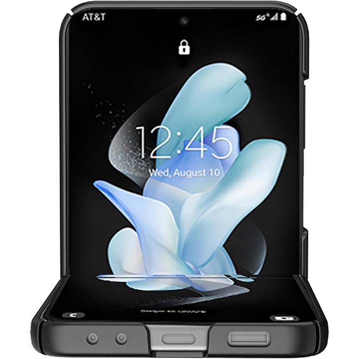 SaharaCase - Anti-Slip Slim with Belt Clip Case for Samsung Galaxy Z Flip5 - Black_7