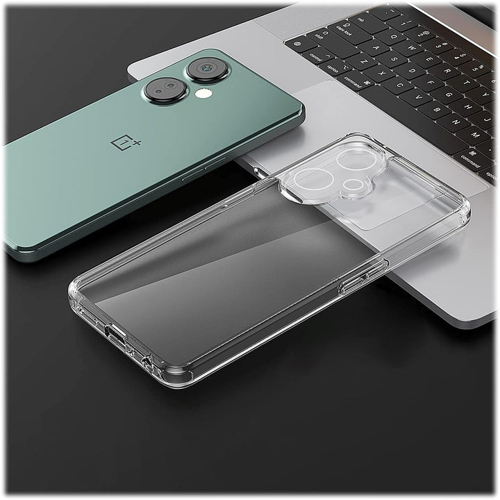 SaharaCase - Hybrid-Flex Hard Shell Series Case for OnePlus Nord N30 5G - Clear_2