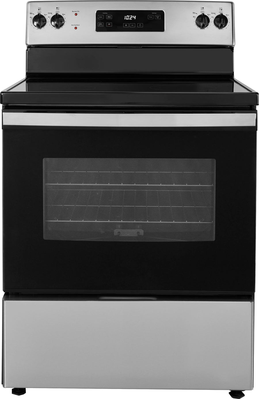 Insignia™ - 5 Cu. Ft. Freestanding Electric Range - Stainless Steel_0