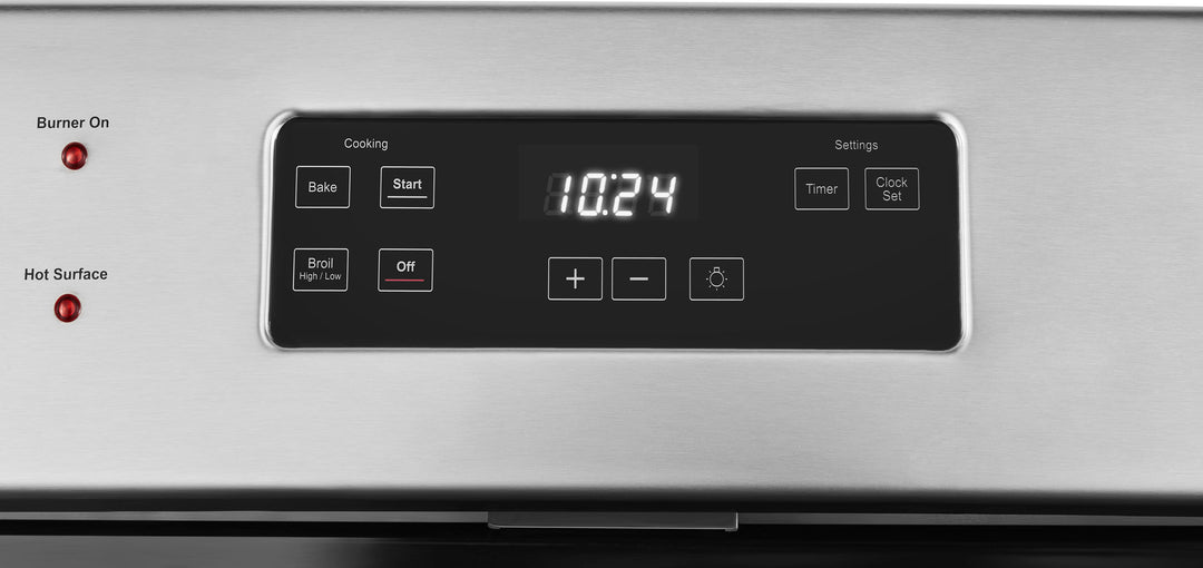 Insignia™ - 5 Cu. Ft. Freestanding Electric Range - Stainless Steel_10