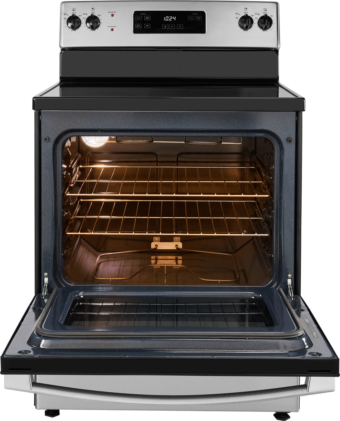 Insignia™ - 5 Cu. Ft. Freestanding Electric Range - Stainless Steel_3