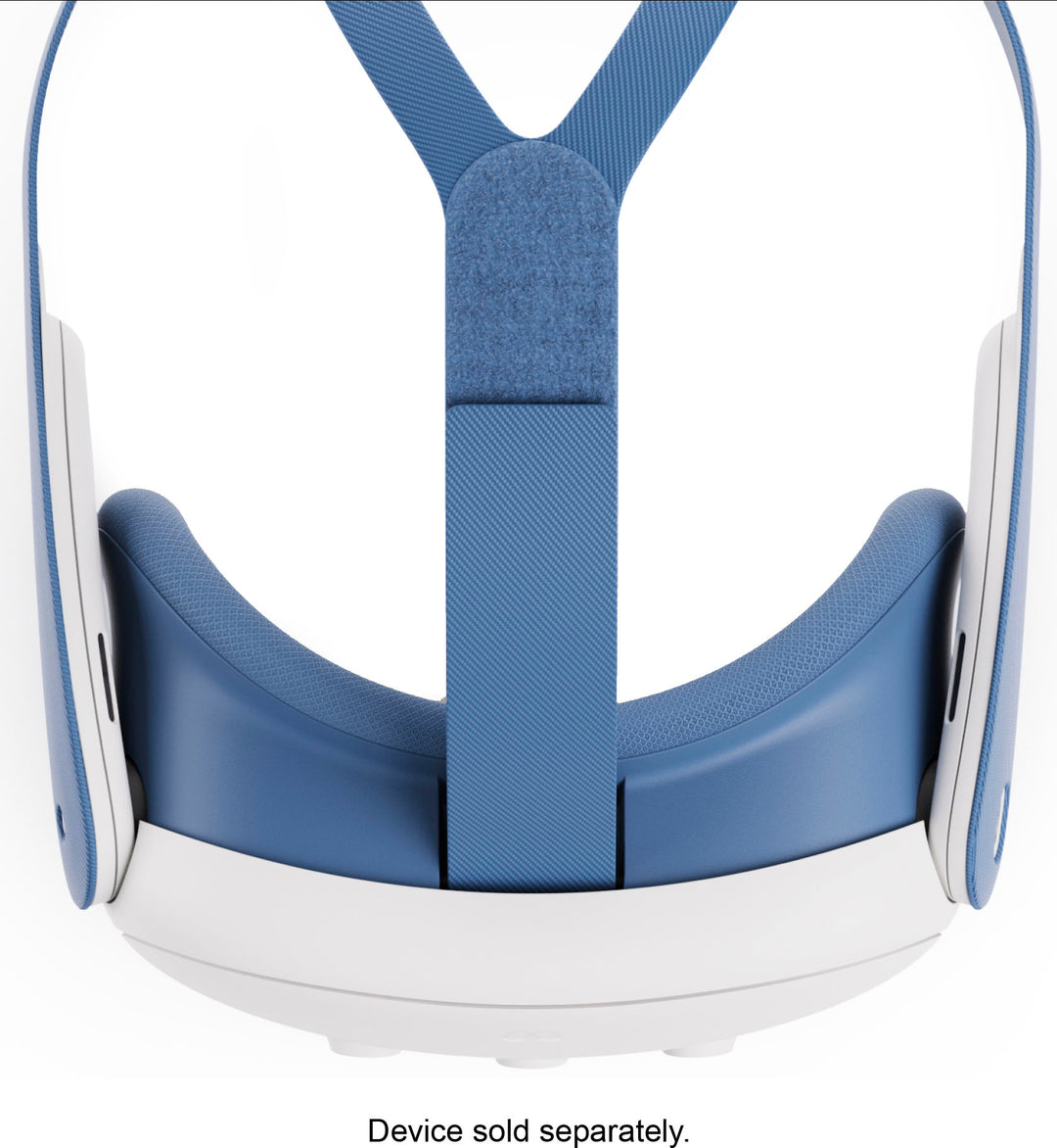 Meta - Quest 3 Facial Interface & Head Strap - Elemental Blue_4