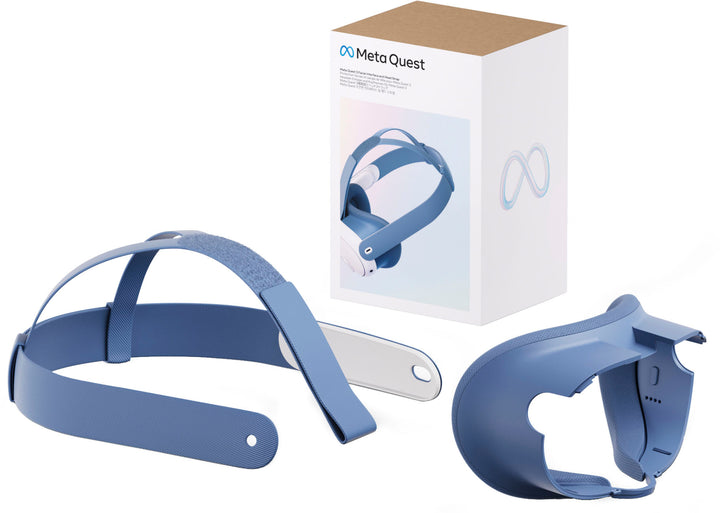 Meta - Quest 3 Facial Interface & Head Strap - Elemental Blue_0