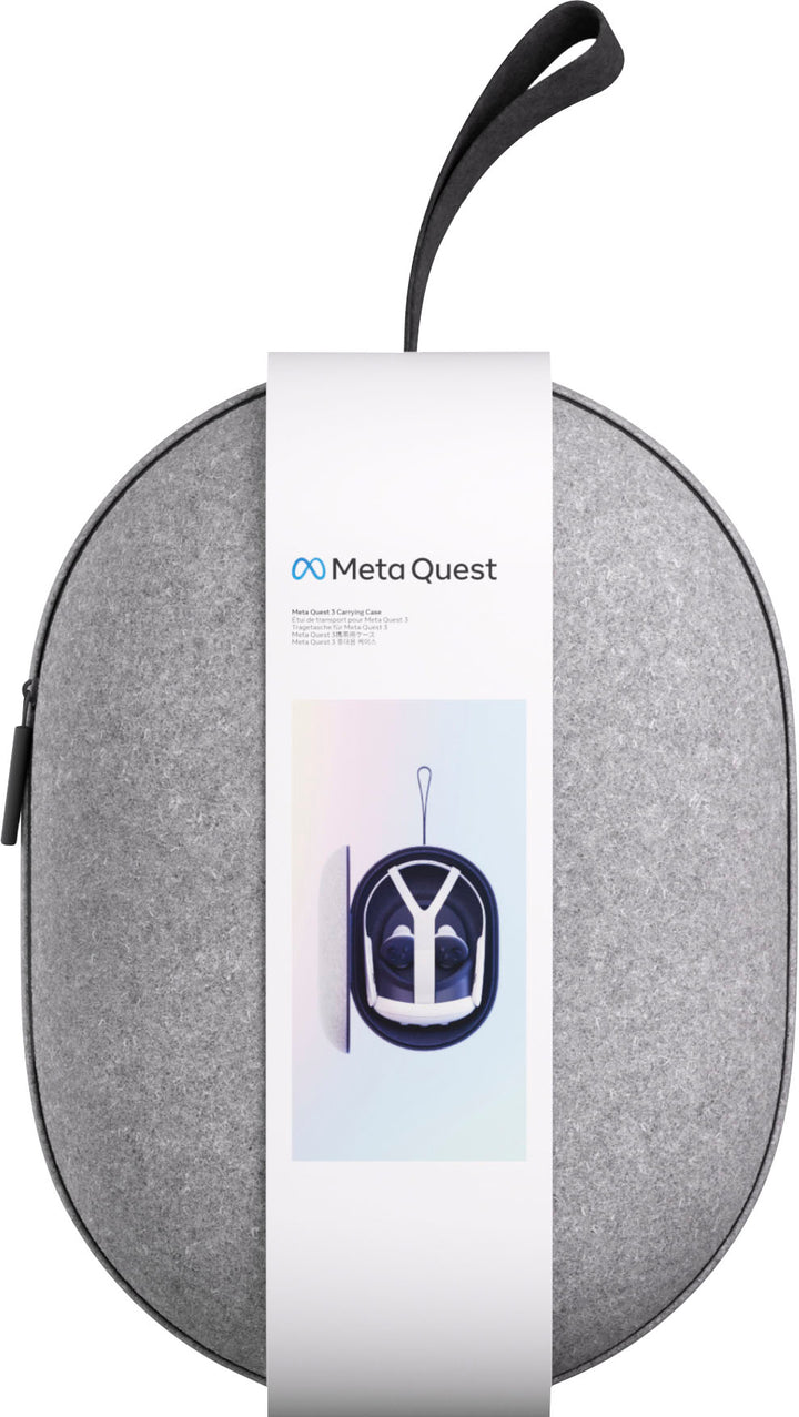 Meta - Carrying Case for Quest 3 - Gray_4