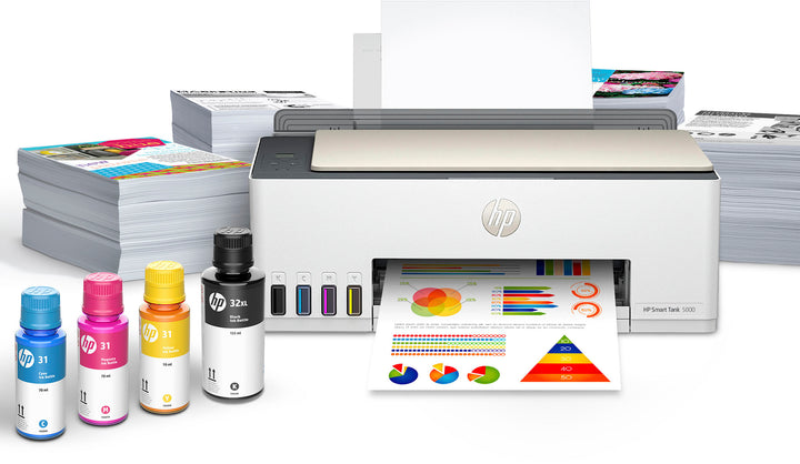 HP - Smart Tank 5000 Wireless All-in-One Supertank Inkjet Printer with up to 2 Years of Ink Included_9