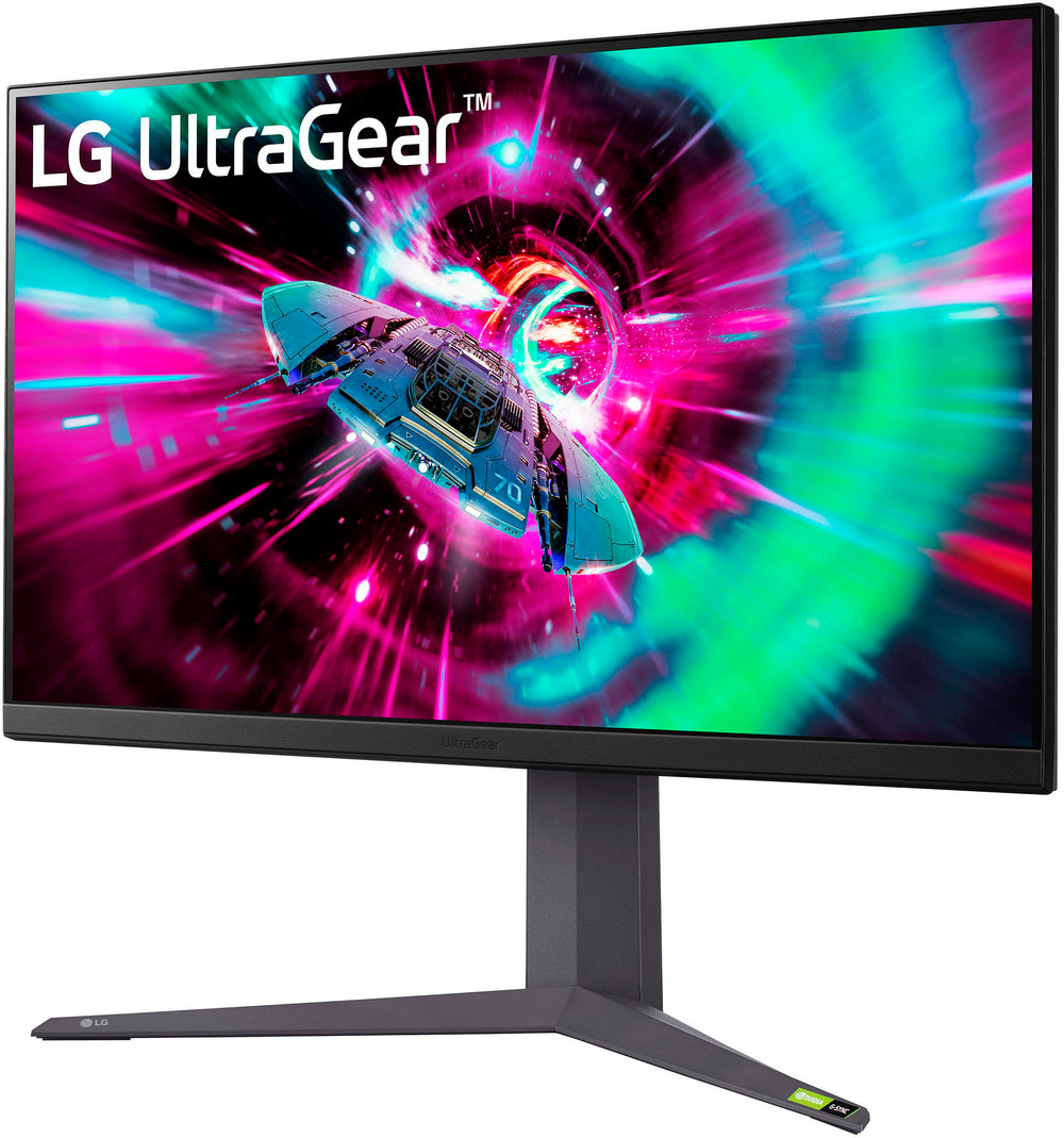 LG - UltraGear 32" IPS UHD FreeSync and G-SYNC Compatible Monitor with HDR (Display Port, HDMI) - Black_1