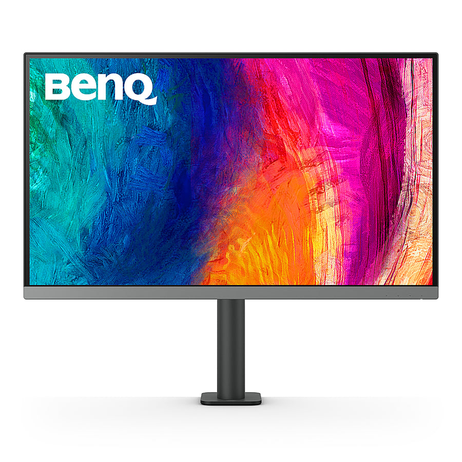 BenQ - PD2706UA 27" IPS LED Ergo Arm 4K UHD Monitor with DisplayHDR 400 (90W USB Type-C/SDMI/DP)_0