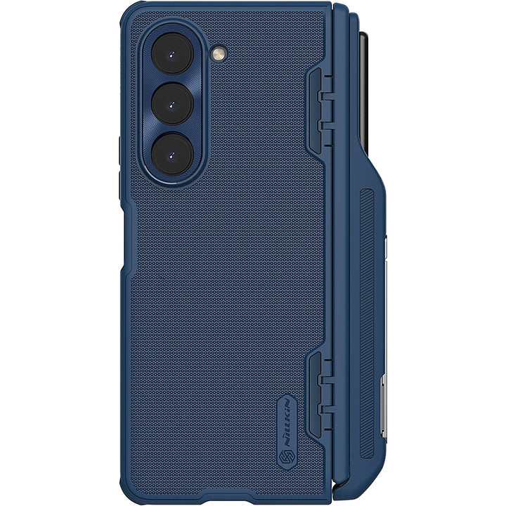 SaharaCase - GRIP Series with Kickstand and Stylus Compatibility Case for Samsung Galaxy Z Fold5 - Blue_6