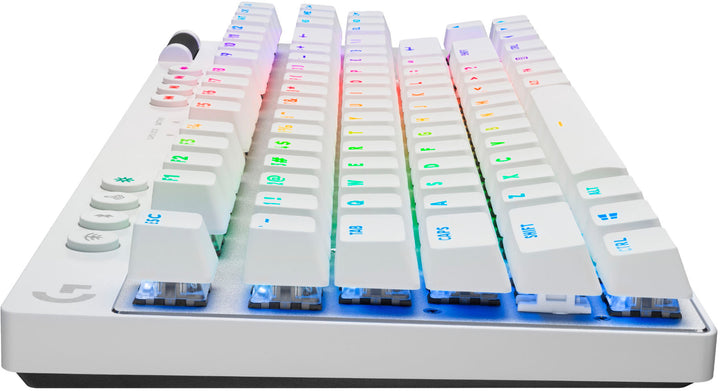 Logitech - PRO X TKL LIGHTSPEED Wireless Mechanical Tactile Switch Gaming Keyboard with LIGHTSYNC RGB - White_1