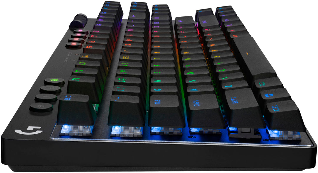 Logitech - PRO X TKL LIGHTSPEED Wireless Mechanical Tactile Switch Gaming Keyboard with LIGHTSYNC RGB - Black_1