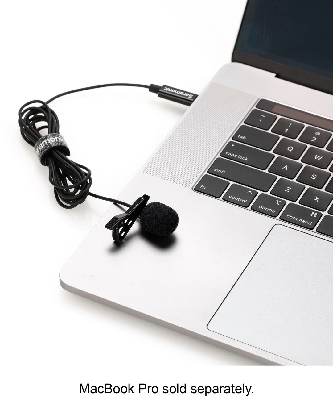 Saramonic - Lavalier Mic w/ USB-C Output, 6.6' Cable & USB Adapter for Mobile Devices & Computers_1