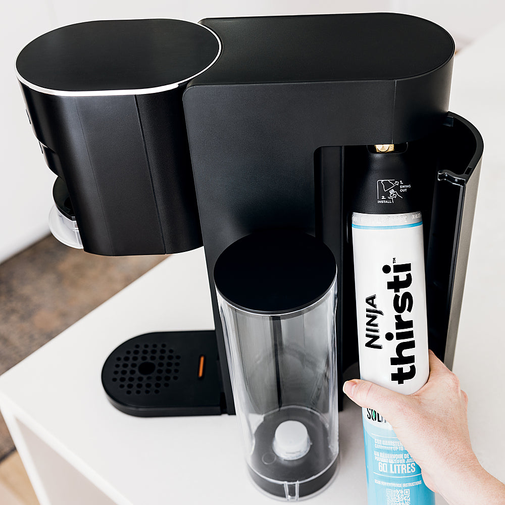 Ninja - Thirsti Drink System, makes Sparkling and Still Water, 6-oz. to 24-oz Sizes - Black_6