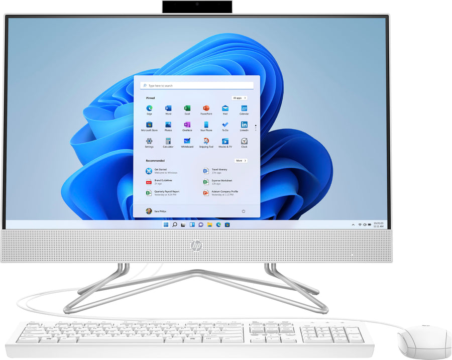 HP - 23.8" Full HD Touch-Screen All-in-One - Intel Core i5 - 8GB Memory - 512GB SSD - Snow White_0
