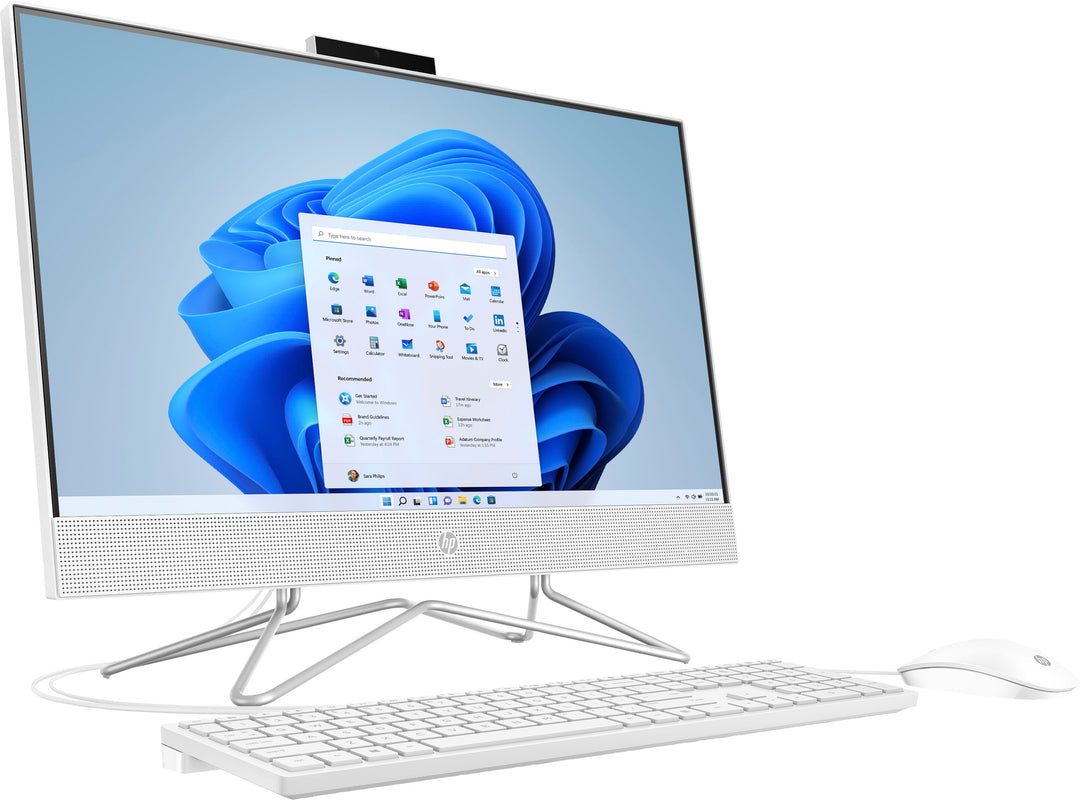 HP - 23.8" Full HD Touch-Screen All-in-One - Intel Core i5 - 8GB Memory - 512GB SSD - Snow White_2