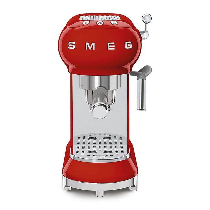 SMEG - ECF01 Semi-Automatic 15 bar pressure Espresso Machine - Red_3