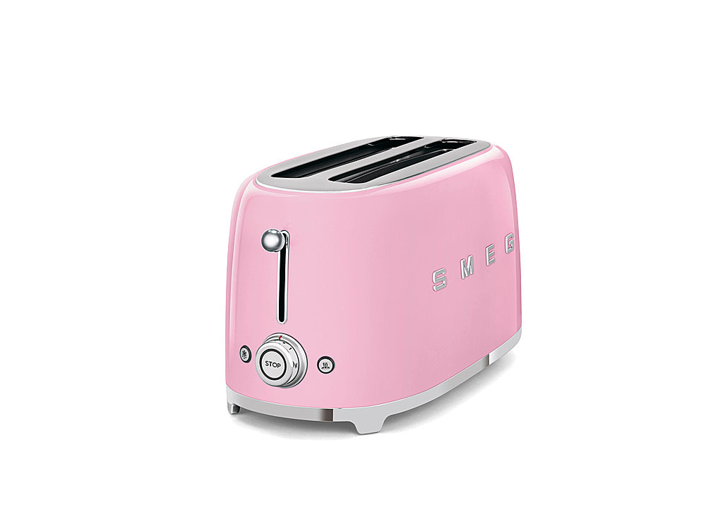 SMEG - TSF01 4-Slice Wide Slot Toaster - Pink_1