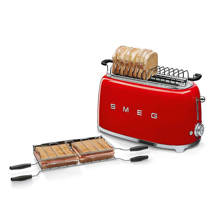 SMEG - TSF01 4-Slice Wide Slot Toaster - Red_4