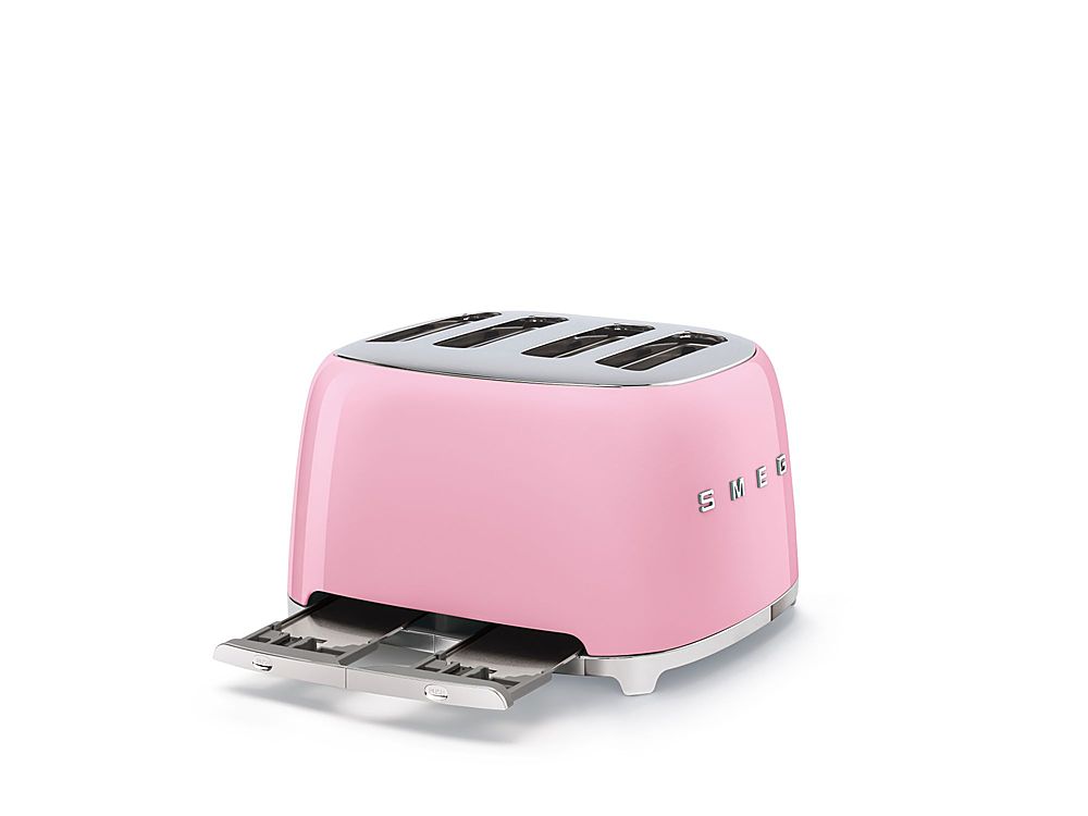 SMEG - TSF03 4x4 Wide Slot Toaster - Pink_3