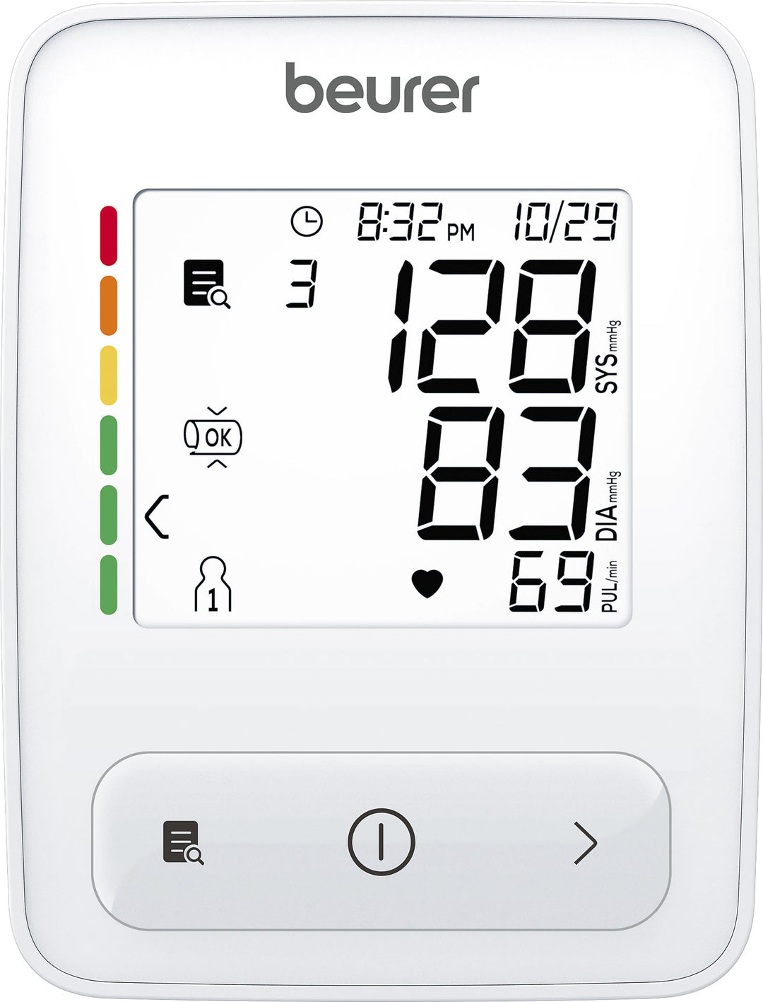 Beurer - Blood Pressure Monitor  Upper Arm - White_2