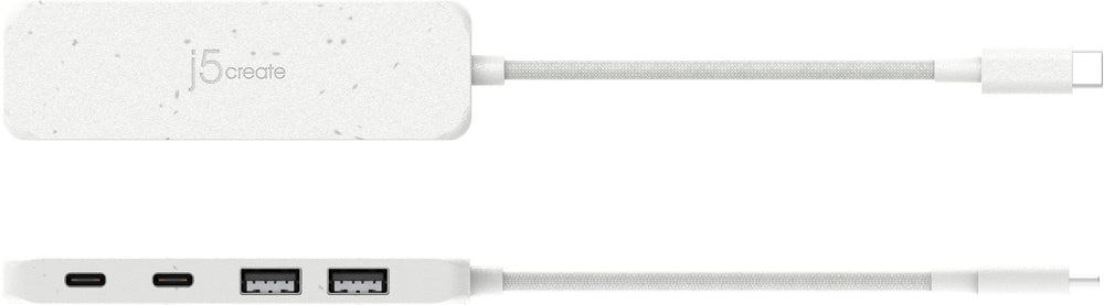 j5create - Eco-Friendly USB-C to Type-C & Type-A Gen 2 Hub_1