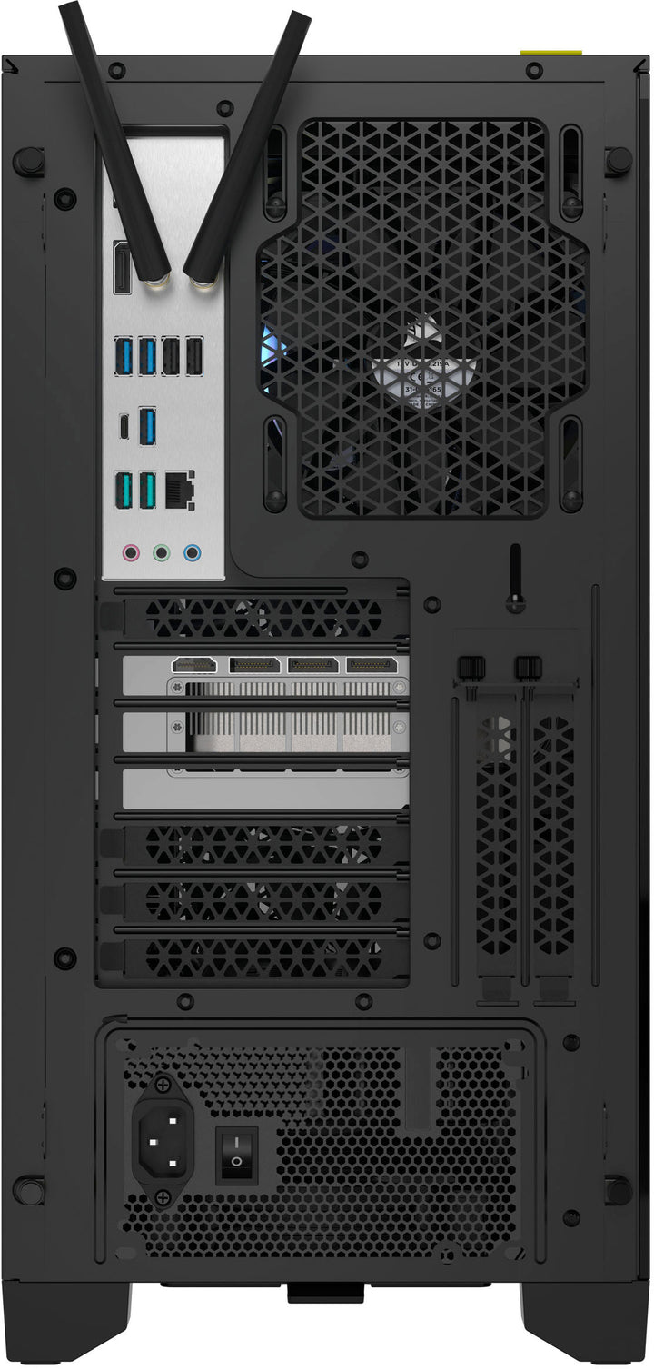 CORSAIR - VENGEANCE i7400 Gaming Desktop-Intel Core i5-13600KF - 32GB DDR5 5600 MHz Memory-NVIDIA GeForce RTX 4060Ti FE - 1 TB SSD - Black_3