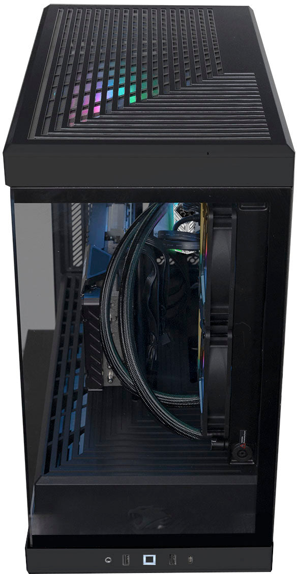 iBUYPOWER - Y40 Gaming Desktop - Intel Core i7-13700F - NVIDIA GeForce RTX 4060Ti 16GB - 32GB DDR5 RAM - 2TB NVMe SSD - Black_4