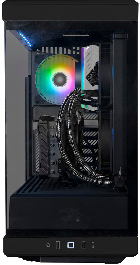 iBUYPOWER - Y40 Gaming Desktop - Intel Core i7-13700F - NVIDIA GeForce RTX 4060Ti 16GB - 32GB DDR5 RAM - 2TB NVMe SSD - Black_2