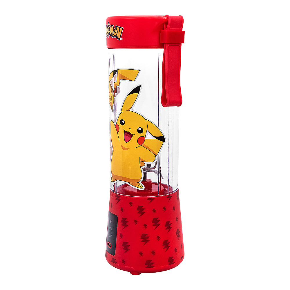 Uncanny Brands Pokémon Pikachu USB-Rechargeable Portable Blender - Red_1